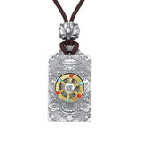 Male Domineering Lucky Dragon Guan Gong Lucky Pixiu Transfer Pendant Necklace