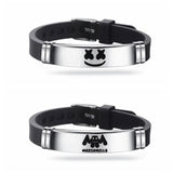 Marshmello DJ Engrave Watchband Bangle Music Fans Bracelet