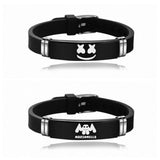 Marshmello DJ Engrave Watchband Bangle Music Fans Bracelet