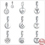Contadora Psychology Pendant DIY Bead Charm Silver 925 Bracelet