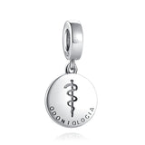 Contadora Psychology Pendant DIY Bead Charm Silver 925 Bracelet