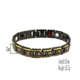 Magnetic Bracelet Titanium Steel Power Therapy Magnet Bracelet