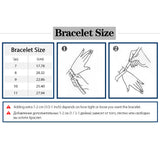 Men Leather Bracelet Stainless Steel Clasp Charm Bangle Punk Accessories