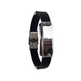 Men Women Silicone Health Bracelet Magnetic Therapy Wristband
