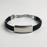Men Women Silicone Health Bracelet Magnetic Therapy Wristband