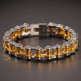 15mm Stainless Steel Cuban Link Bracelet Hip Hop Jewelry