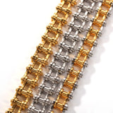 15mm Stainless Steel Cuban Link Bracelet Hip Hop Jewelry