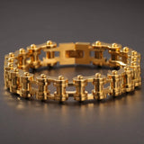 15mm Stainless Steel Cuban Link Bracelet Hip Hop Jewelry