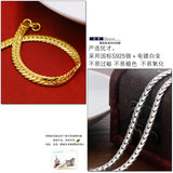 Men's 925 Silver Whip Bracelet 19-20cm Real Silver Gentleman Jewelry