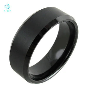 Men's Tungsten Carbide Promise Ring Wedding Band 8mm