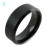 Men's Tungsten Carbide Promise Ring Wedding Band 8mm