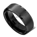 Men's Tungsten Carbide Promise Ring Wedding Band 8mm