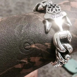 Men's Retro Bold Chain Punk Bracelet
