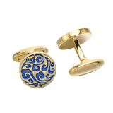 Men's Cloud Pattern Cufflinks French Shirt Buttons Wedding Accessories