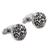 Men's Cloud Pattern Cufflinks French Shirt Buttons Wedding Accessories