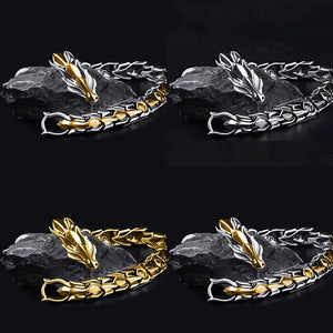 Men's Retro Faucet Chain Bracelet Hip-hop Domineering Punk Keel Bracelet