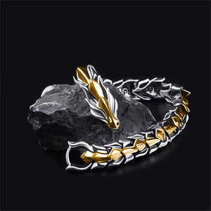 Men's Retro Thick Chain Bracelet Hip-hop Exaggerated Punk Keel Bracelet