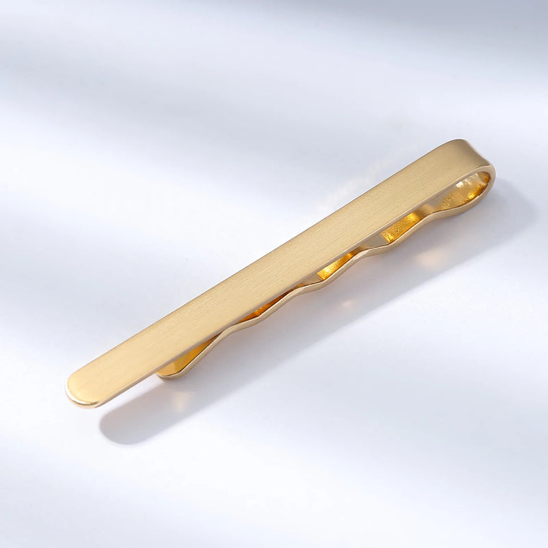 Men's Tie Clips Metal Solid Ties Wallet Clip Men's Accessories