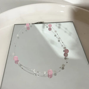 Mermaid's Tears Necklace Sea Ocean Short Chain Beach Pendant