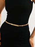 Metal Jewelry Women's Waist Chain Elastic Dress Body Chain