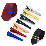 Metal Silver Tie Clip for Men Wedding Necktie Tie Clasp Clip