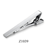 Metal Silver Tie Clip for Men Wedding Necktie Tie Clasp Clip