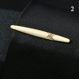 Silver Tie Clip for Men Necktie Wedding Clasp