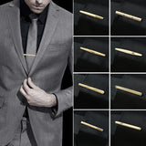 Silver Tie Clip for Men Necktie Wedding Clasp