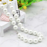 14MM Sea Shell Pearl Necklace Jewelry Making Rope Chain Natural Stone