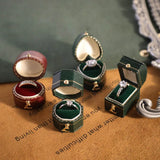 Mini Retro Ring Box Diamond Ring Box Proposal Wedding Ceremony Jewelry Box