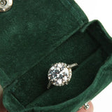 High-End Beaded Velvet Jewelry Storage Bag
