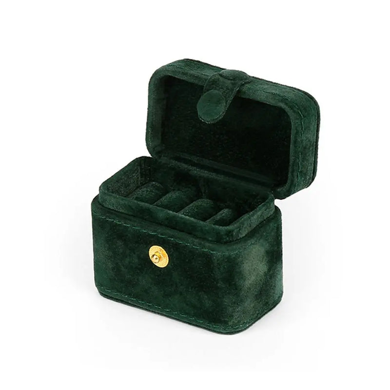 High-End Beaded Velvet Jewelry Storage Bag