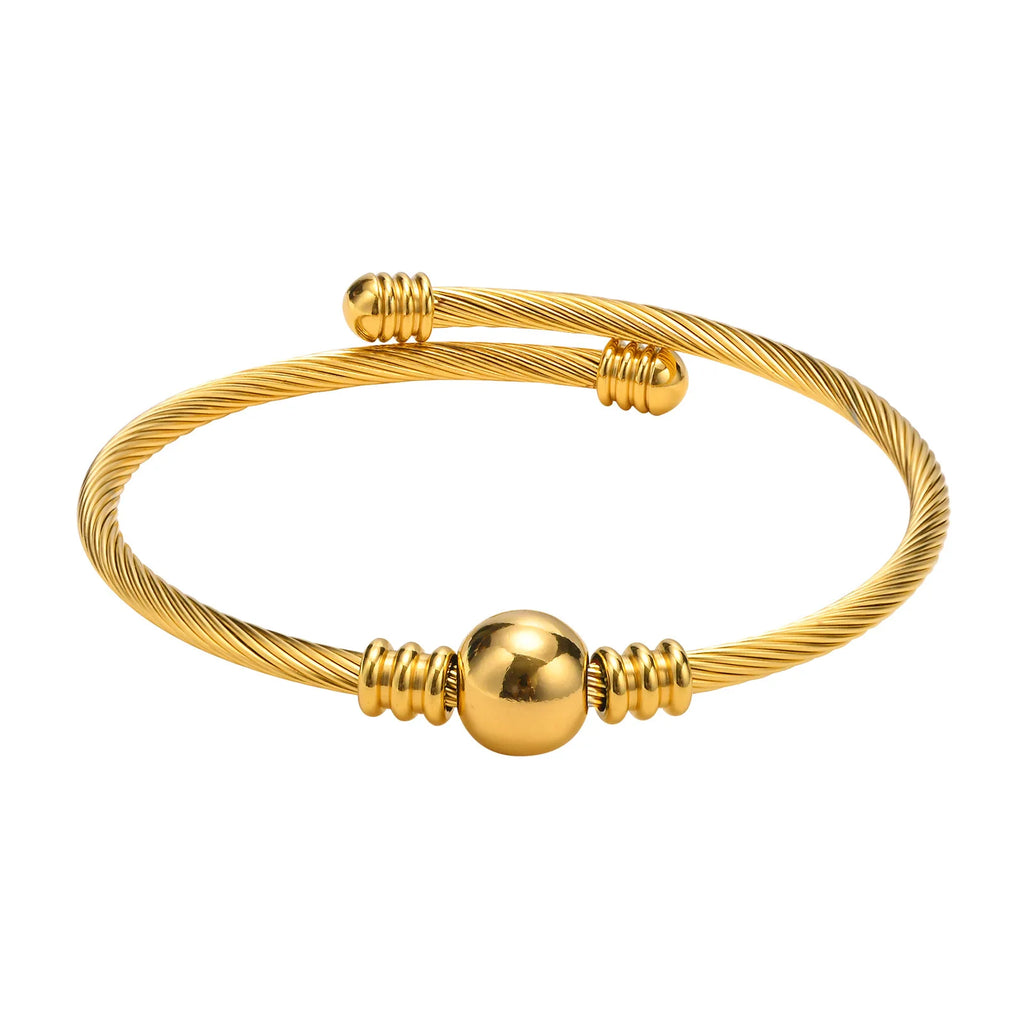 Minimalist Stainless Steel Chain Bracelet for Women