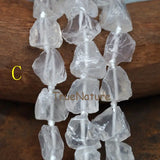 Raw Crystal Loose Beads Block Nugget Shape Mixed Crystal Full Strands 18*21mm