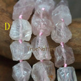 Raw Crystal Loose Beads Block Nugget Shape Mixed Crystal Full Strands 18*21mm