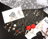 DIY Jewelry Findings Beads Cup Earring Hook Set