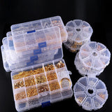 DIY Jewelry Findings Beads Cup Earring Hook Set