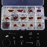 DIY Jewelry Findings Beads Cup Earring Hook Set