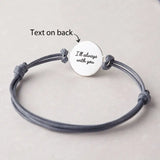 Mom Gift Baby Footprint Bracelet First Time Mom Gift