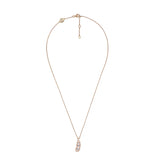 Moonlight Pendant With Lucky Pea Stone Rose Peas Necklace