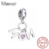 Family Tree Silver Bead Bracelet Charm