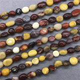 Moukaite Beads Natural Loose Stone Irregular Gravel DIY