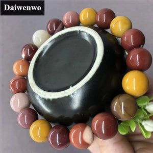 Moukaite Stone Beads Bracelet 6-12mm Lucky Gift