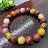 Moukaite Stone Beads Bracelet 6-12mm Lucky Gift