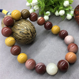Moukaite Stone Beads Bracelet 6-12mm Lucky Gift
