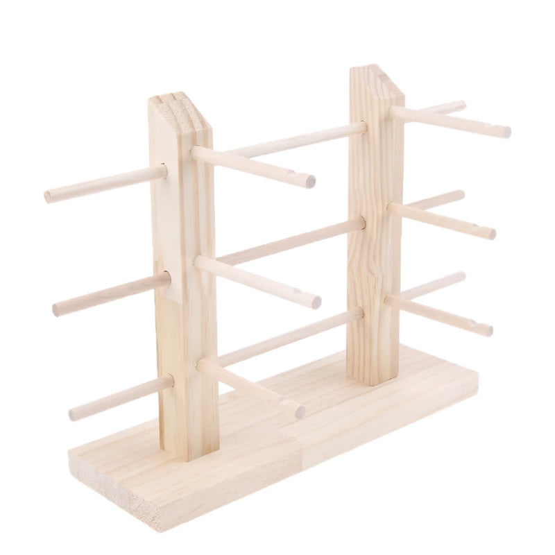 Wood Sunglass Display Racks Shelf Eyeglasses Holder