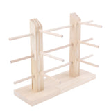 Wood Sunglass Display Racks Shelf Eyeglasses Holder