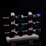 Wood Sunglass Display Racks Shelf Eyeglasses Holder
