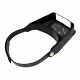 Helmet Magnifier Loupe Headband Eye Glasses Style MG81007