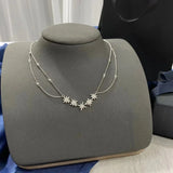 Zirconia Choker Necklace Birthday Gift For Ladies